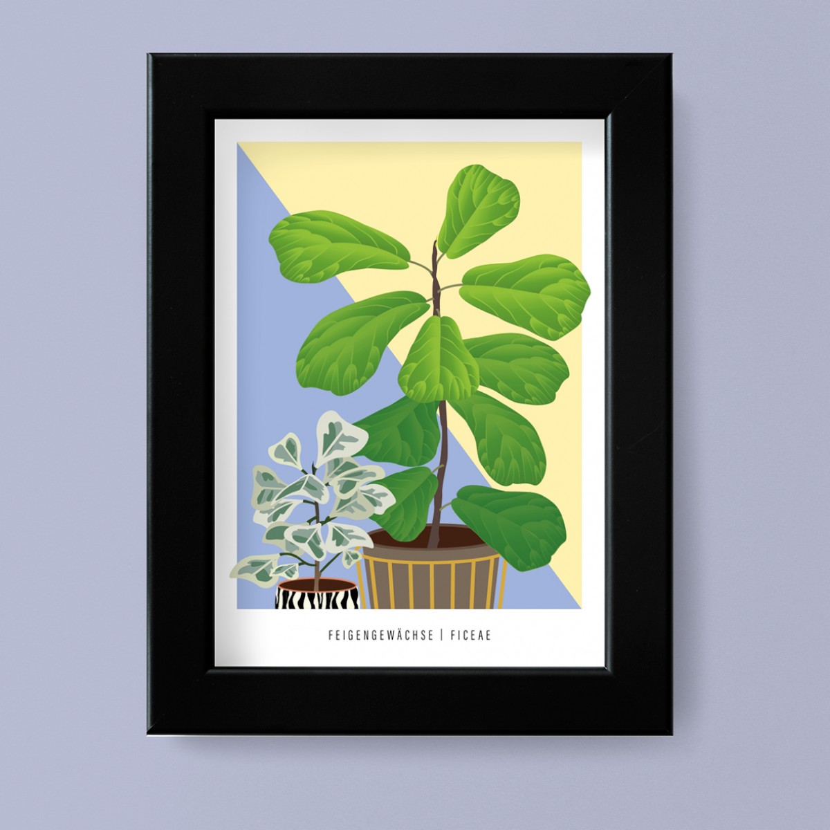 Hey Urban Monkey - A4 Poster - „Feigengewächse“