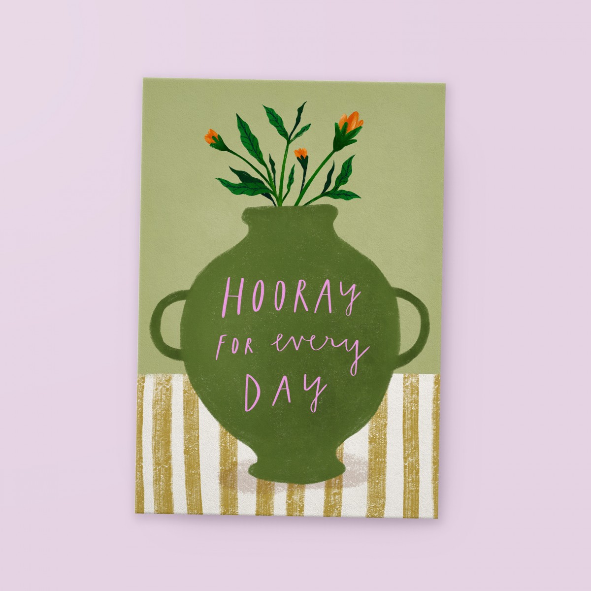 franzizo Postkarte «Hooray»