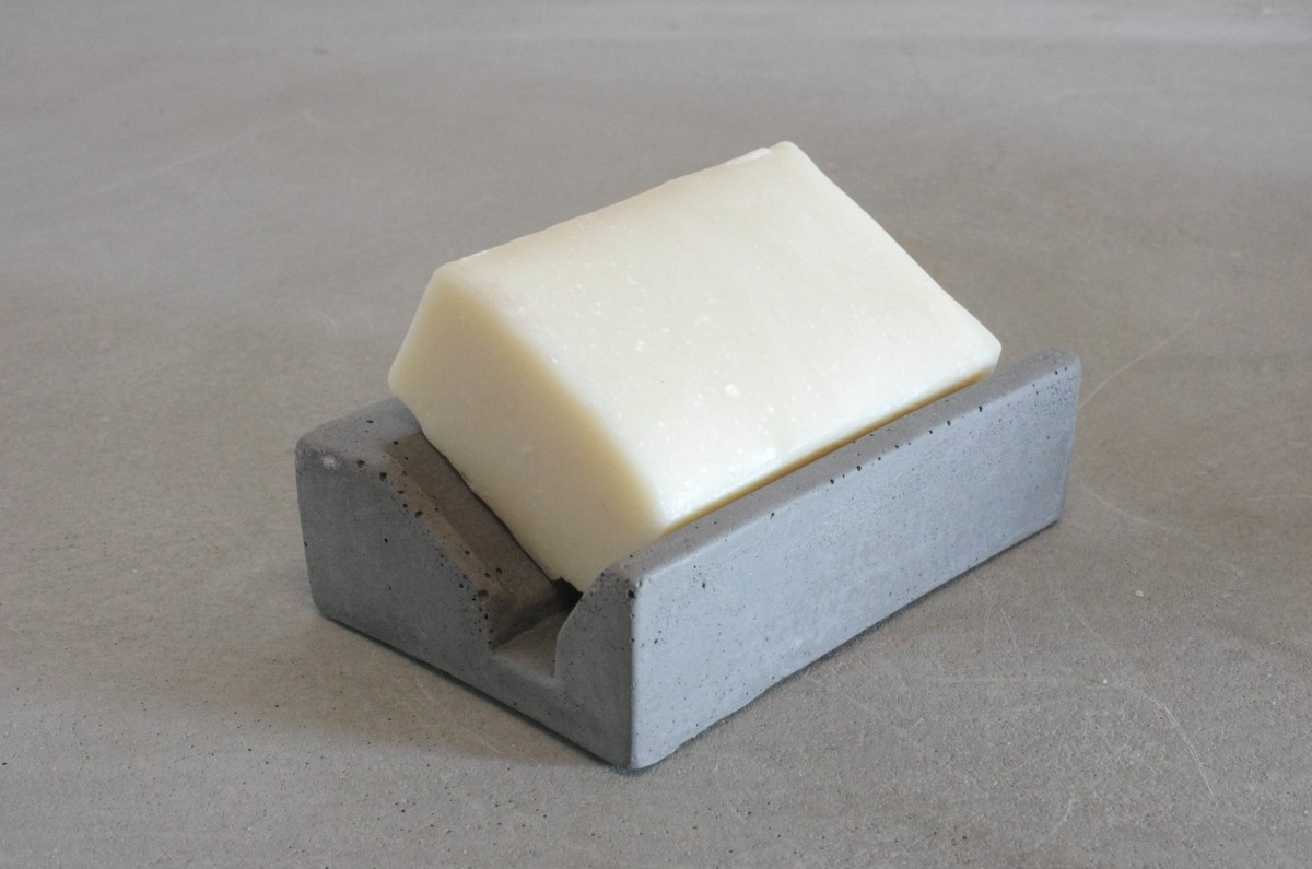 rohes wohnen Seifenschale aus Beton