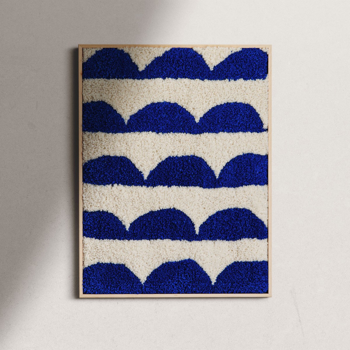 Gerahmter Wandteppich - WAVES
// Rosa Rauscher