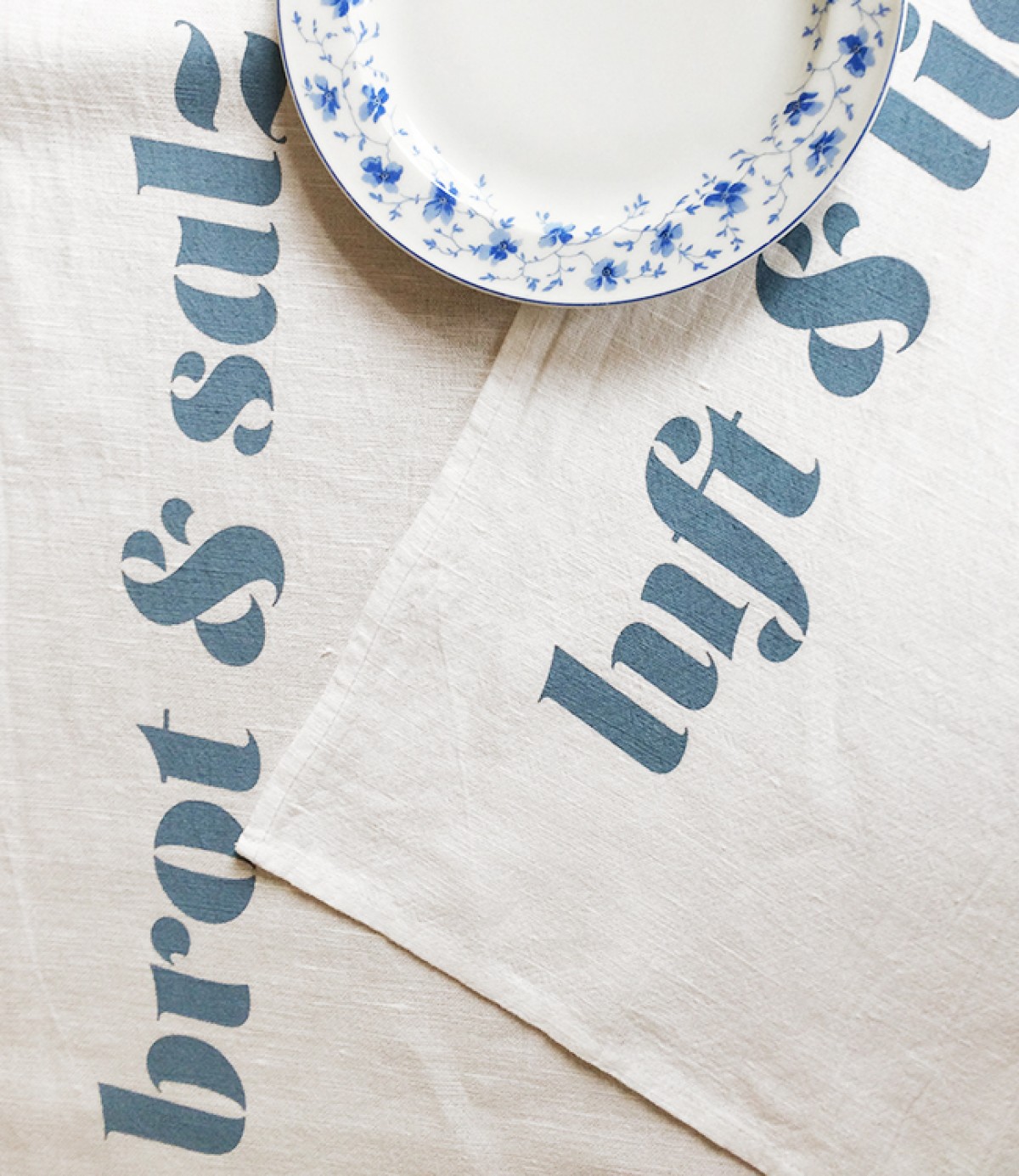 LIT & MIX – Geschirrtuch-Set »Luft & Liebe« – »Brot & Salz«