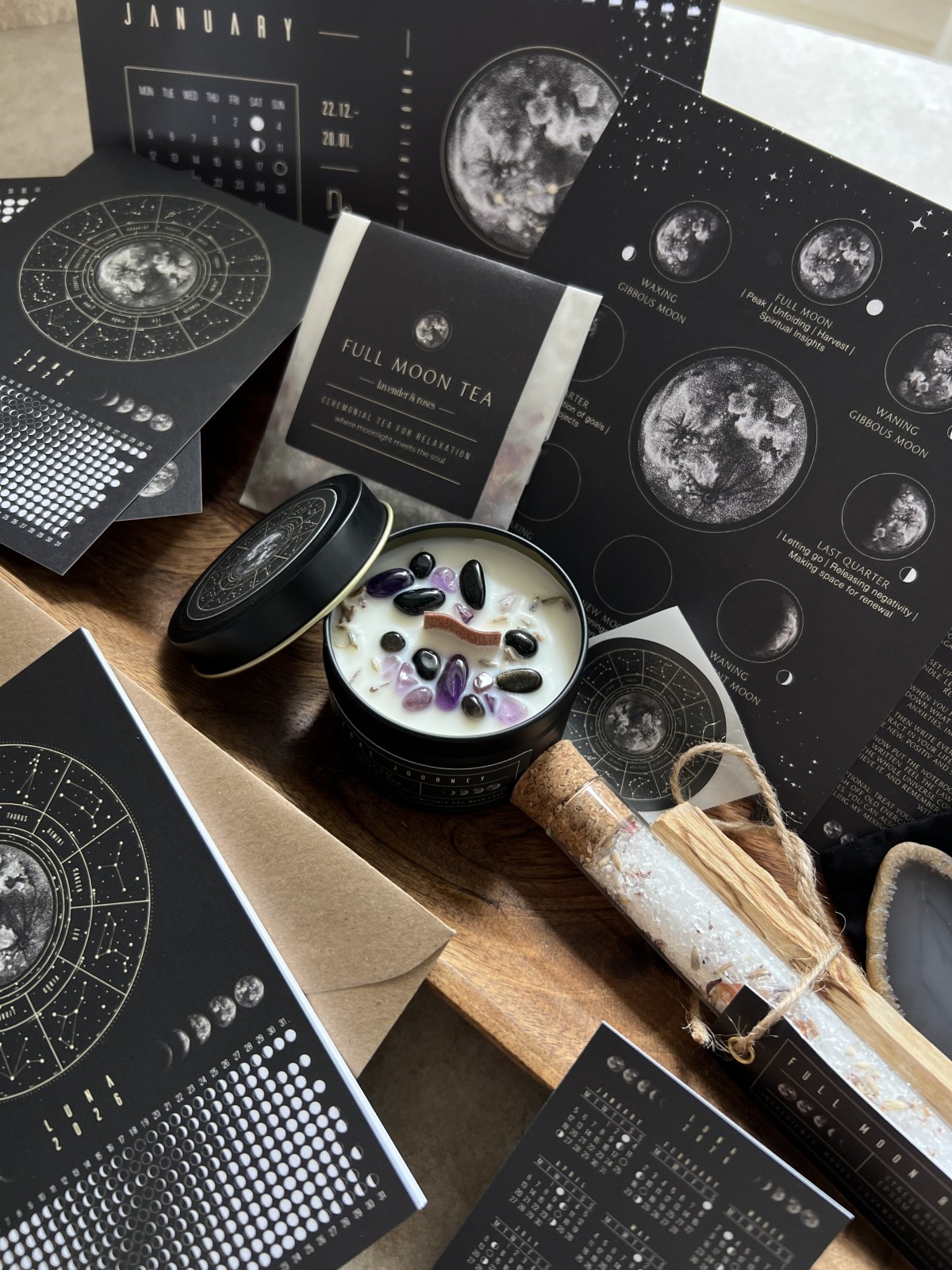 Mond Ritual Geschenkset 2027 // ShellyCreates