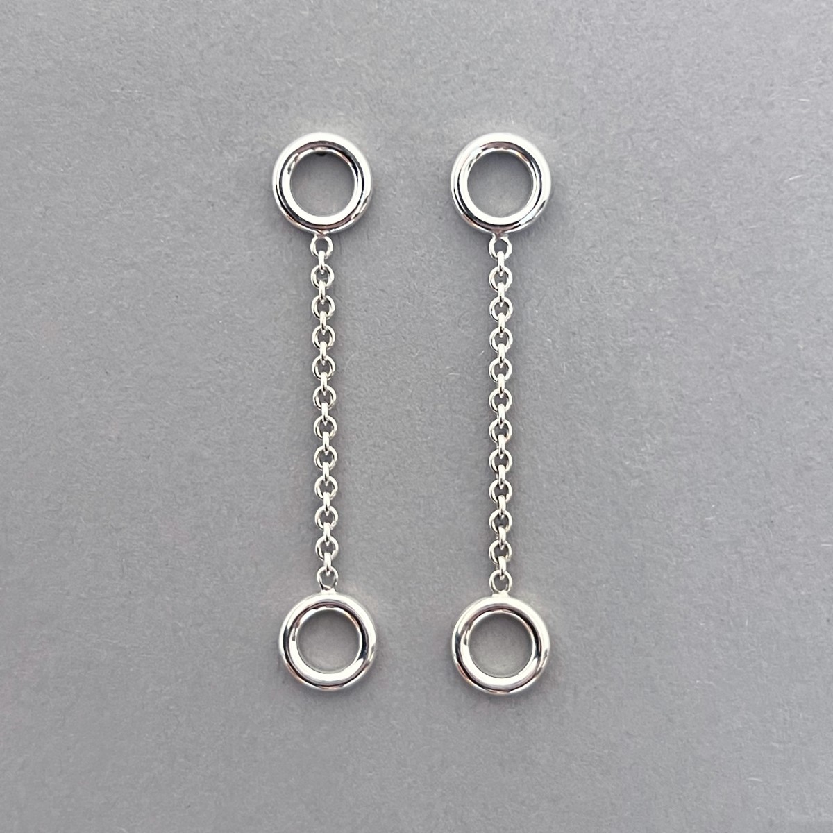 Teresa Gruber 
Ohrringe "Double Eye" 
925 Silber