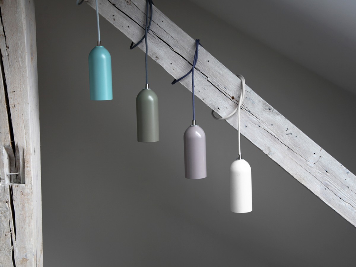 werkvoll by Lena Peter - Leuchte FIRELIGHT farbig