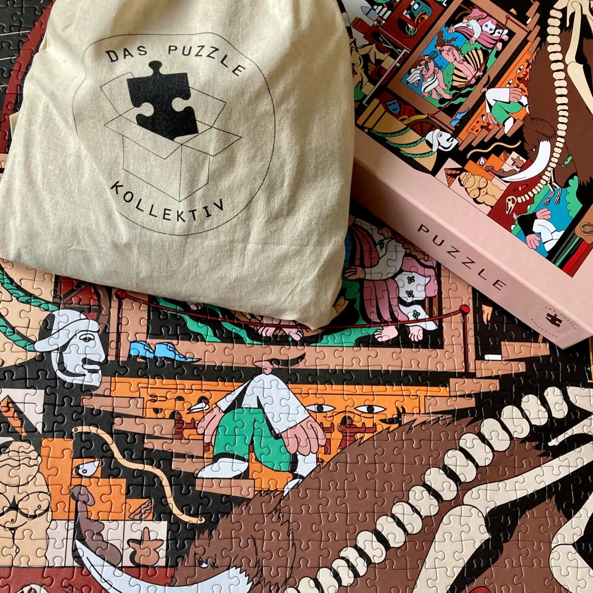 Das Puzzle Kollektiv - Puzzle "Touch of civilization" 1000 Teile 