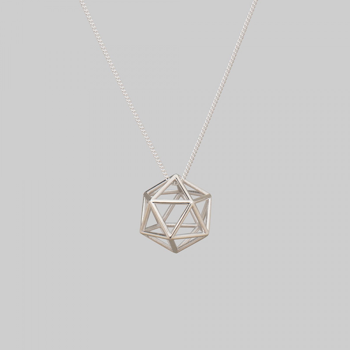 Teresa Gruber Anhänger
"platonic solids- Ikosaeder", 925 Silber