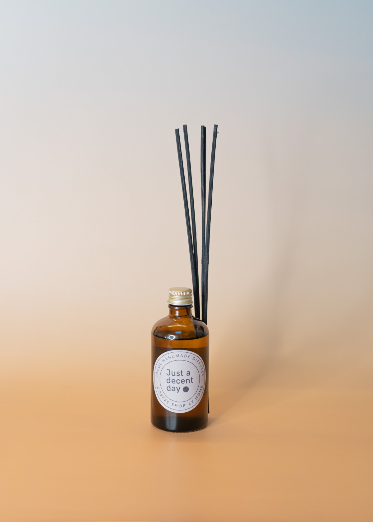 Diffuser mit Duftstäbchen - Coffee shop at home - handmade - Just a decent day