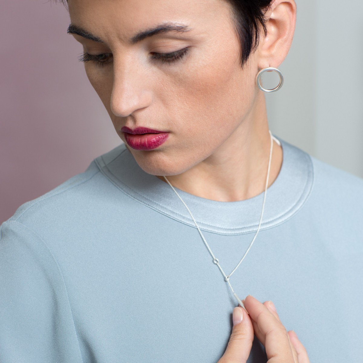 Jonathan Radetz Jewellery, Kette SCORE, Silber 925, Sterlingsilber, Handmade in Germany 