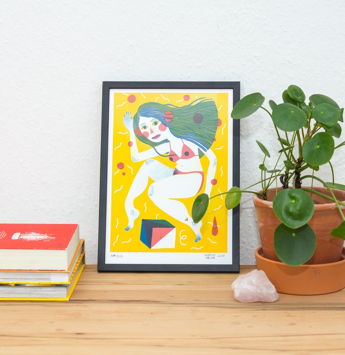 Martin Krusche - Fineartprint »Jump« DIN A4