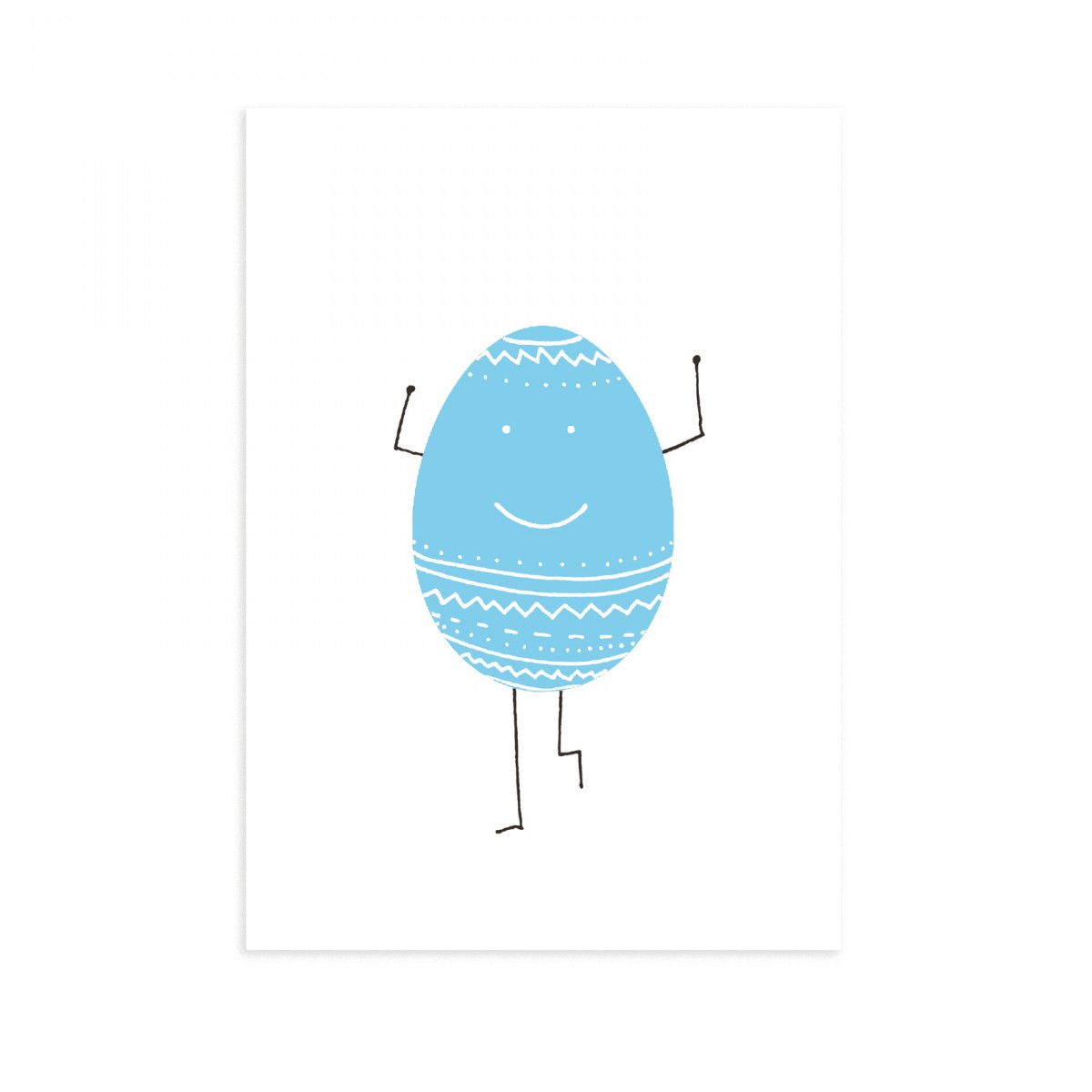Postkarte Eiermann