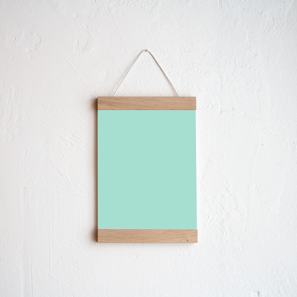 Magnetische Posterleiste / Bilderleiste Eiche A5
