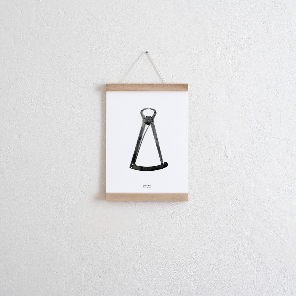 Set / Zehntelmaß Wendeposter + Posterleiste A4