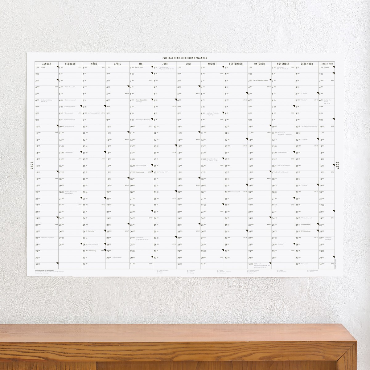 KLEINWAREN / VON LAUFENBERG Der Wandkalender 2027
