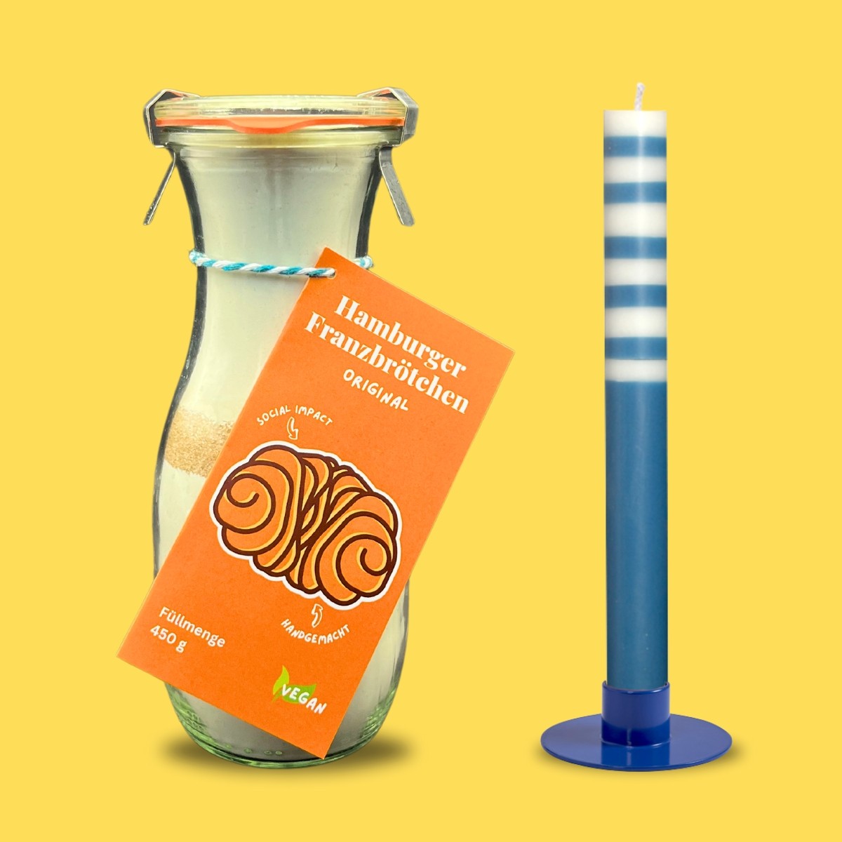 Franzbrötchen Geschenk Set Ahoi! von Picknickliebe