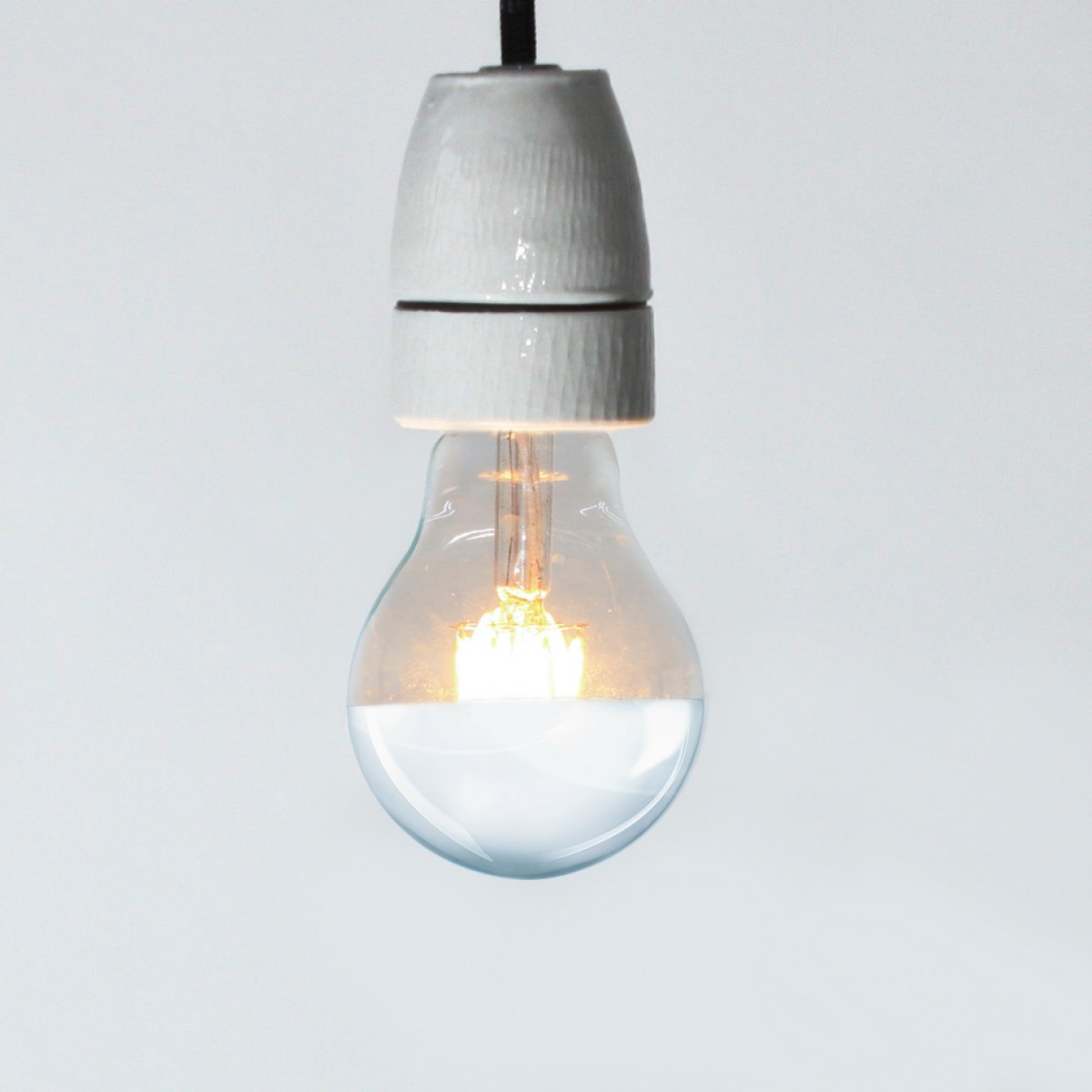 LED Leuchtmittel, mit Kopfspiegel in Silber, E27, 4 Watt
