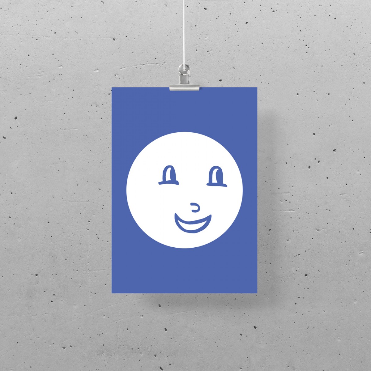 Postkarte – Print (DIN A5), Funny Faces 02