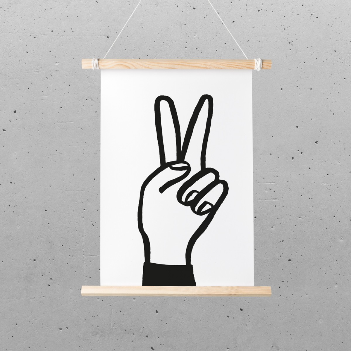 Postkarte – Print (DIN A5), Victory