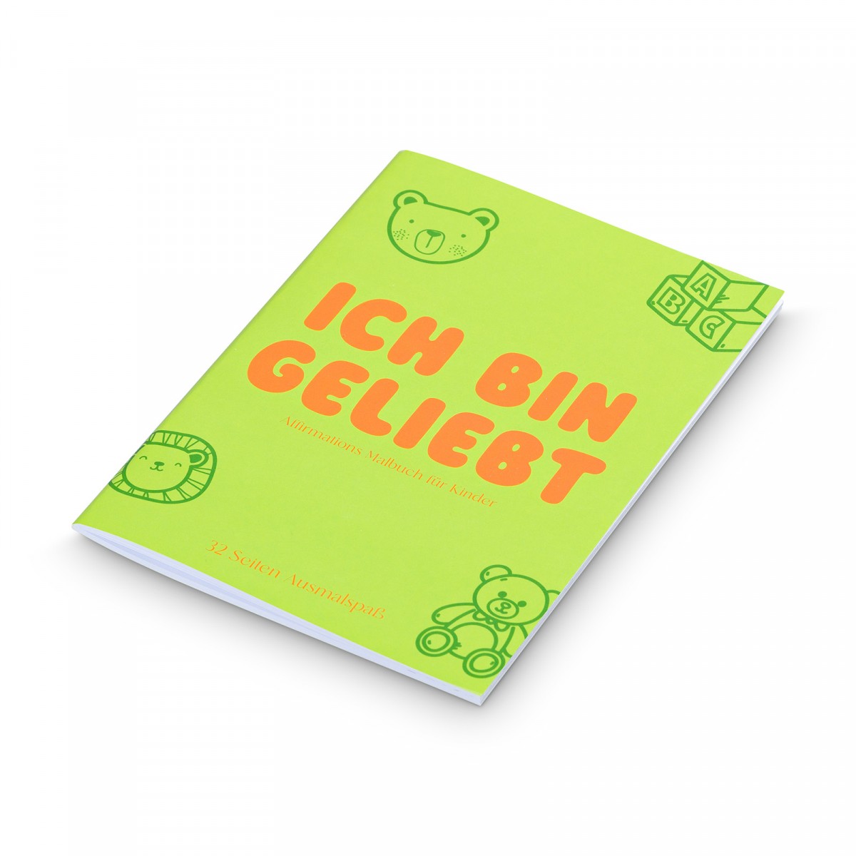 Elena Miller - Affirmations Malbuch für Kinder