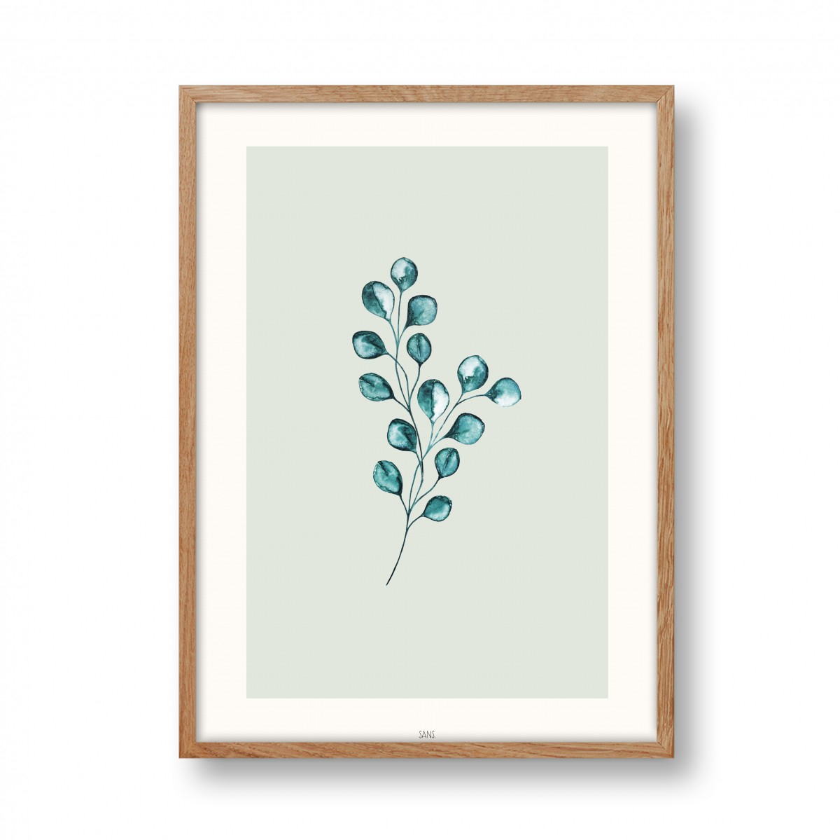 Eukalyptus Poster/ Kunstdruck, DIN A4 oder A3 - SANS.