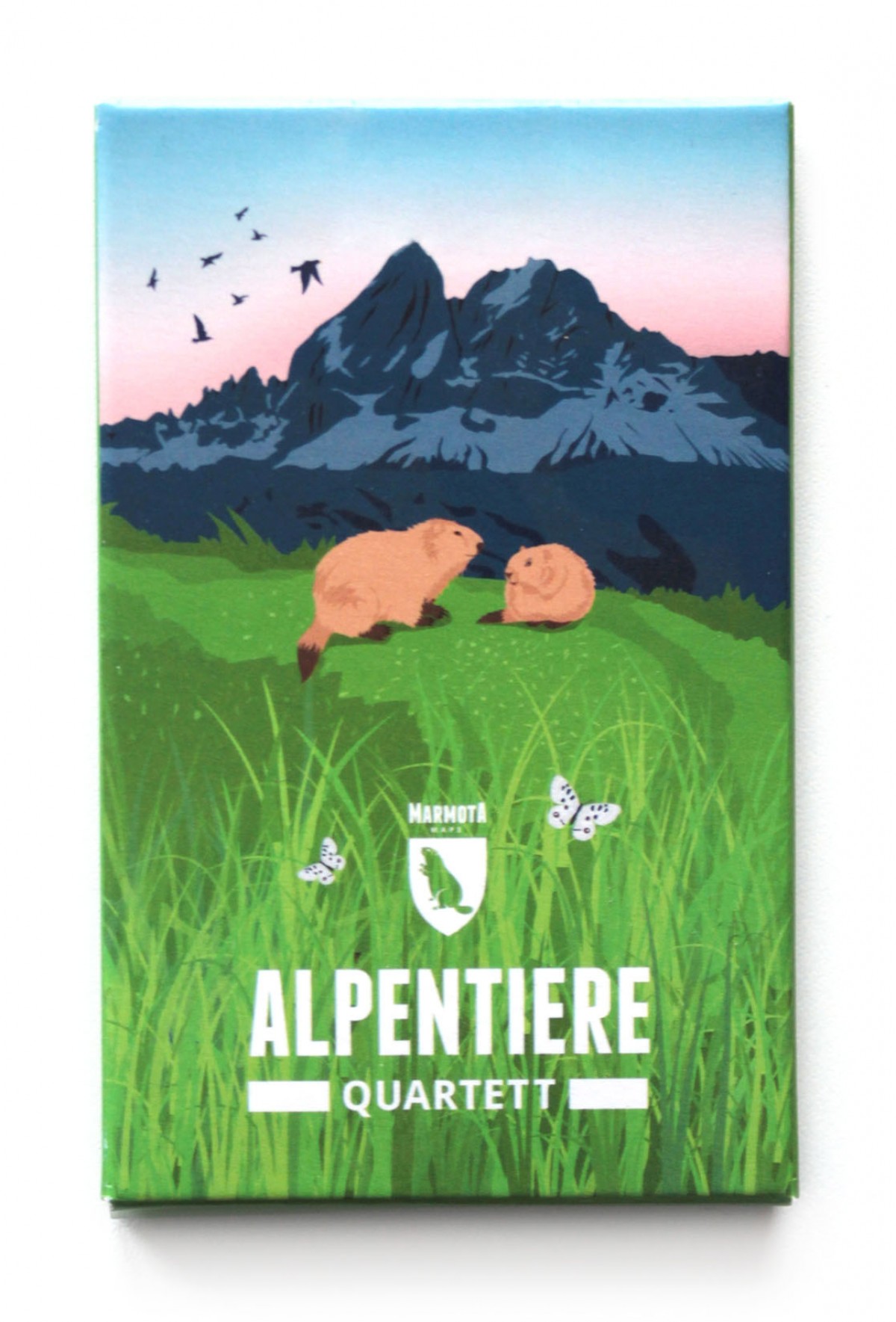 Alpentiere Quartett – Marmota Maps