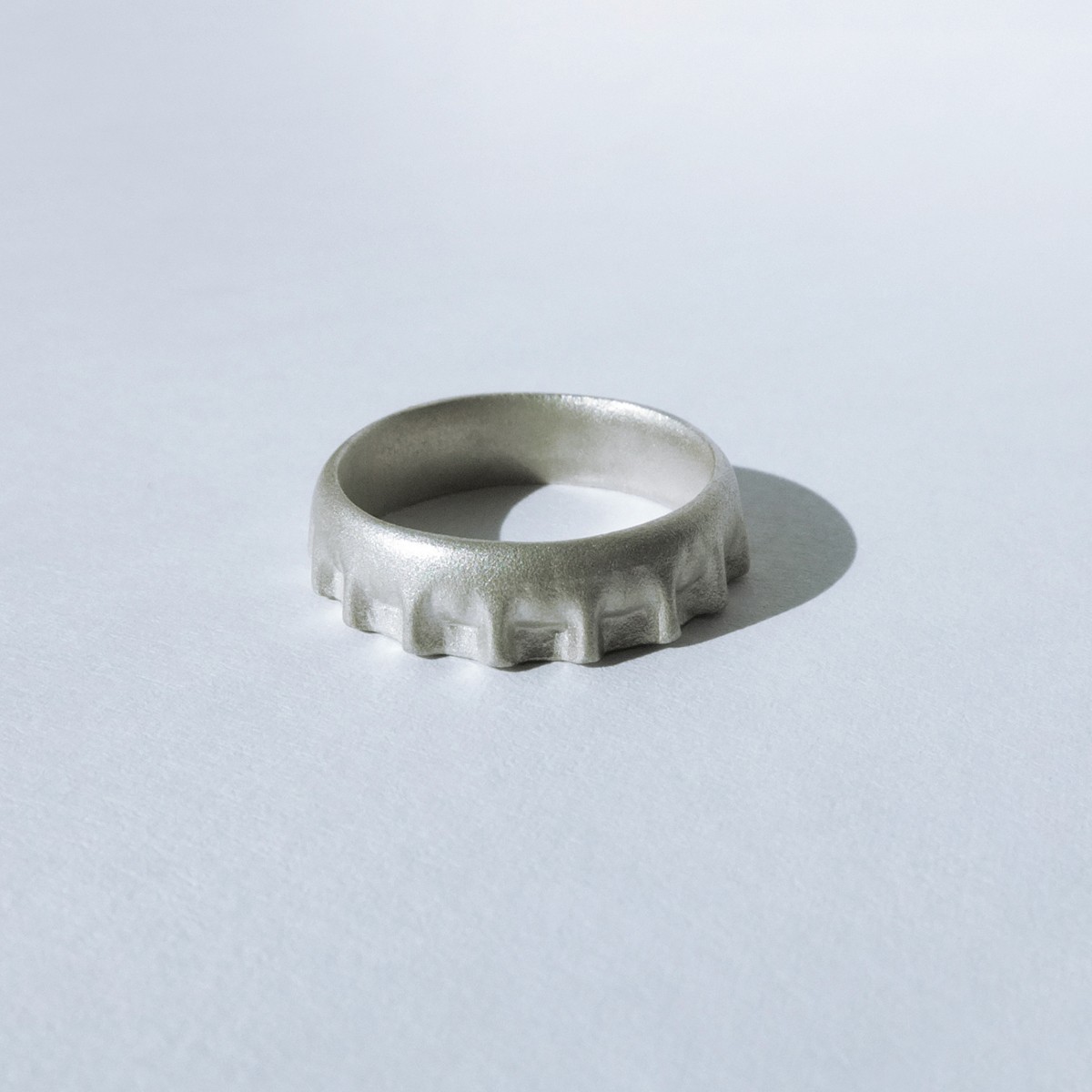 Kaja Holland ° Fingerring KRONE silber