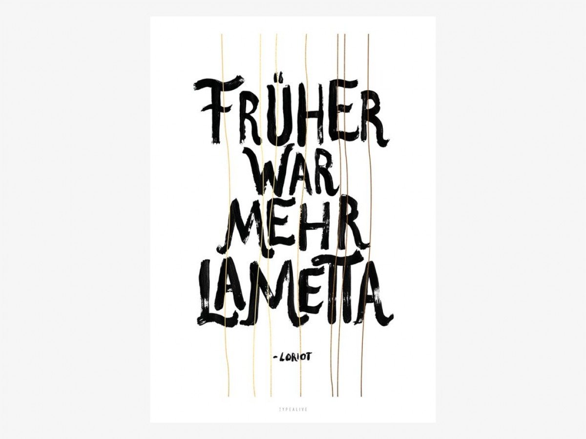 typealive / Mehr Lametta