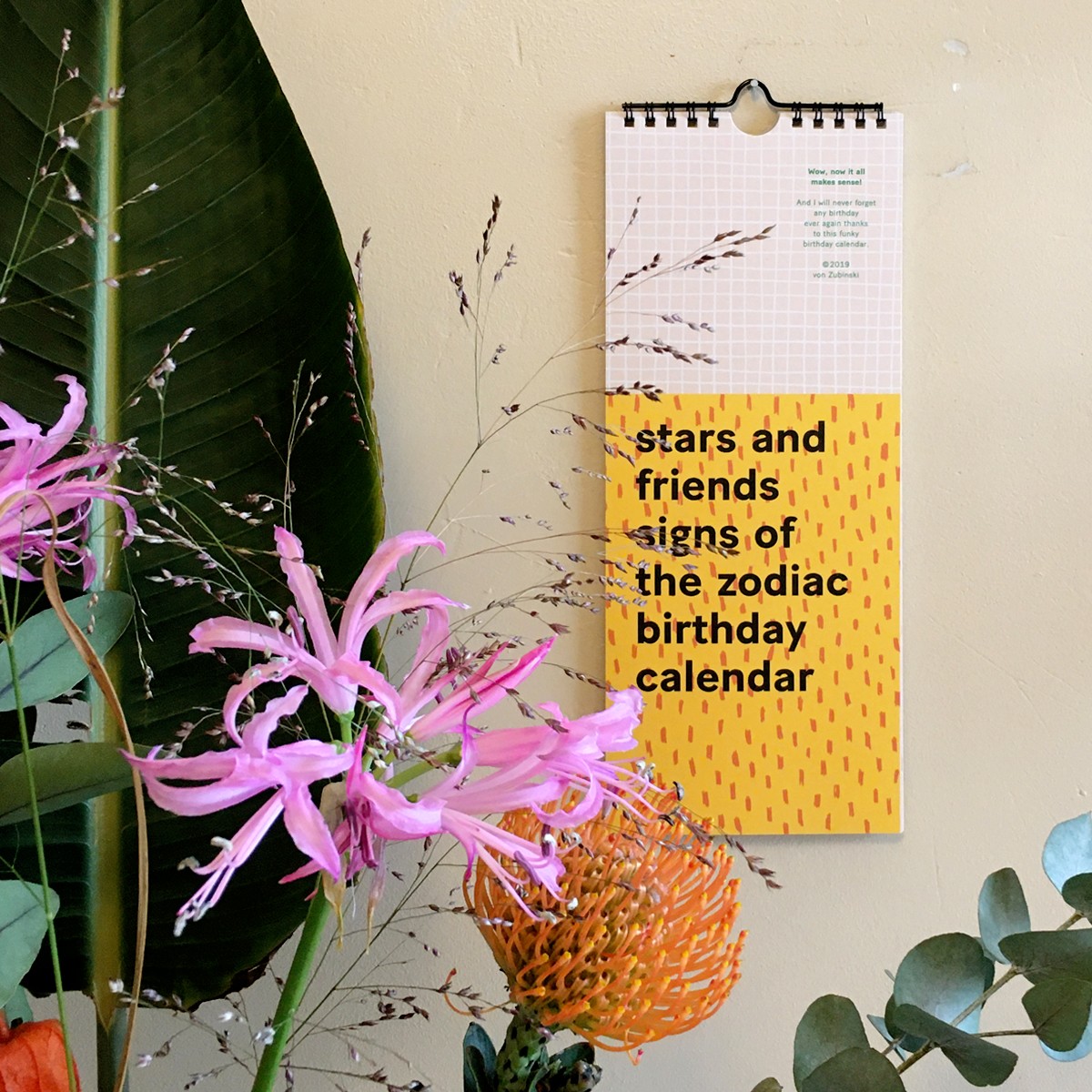 Geburtstagskalender Sternzeichen / von Zubinski 