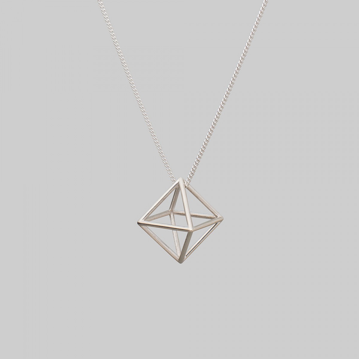 Teresa Gruber Anhänger
"platonic solids- Oktaeder", 925 Silber