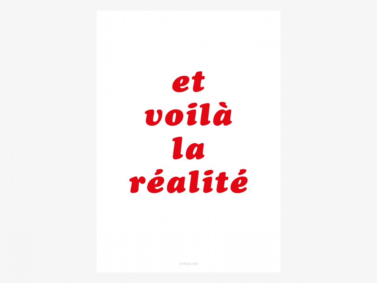 typealive / Realite No. 3