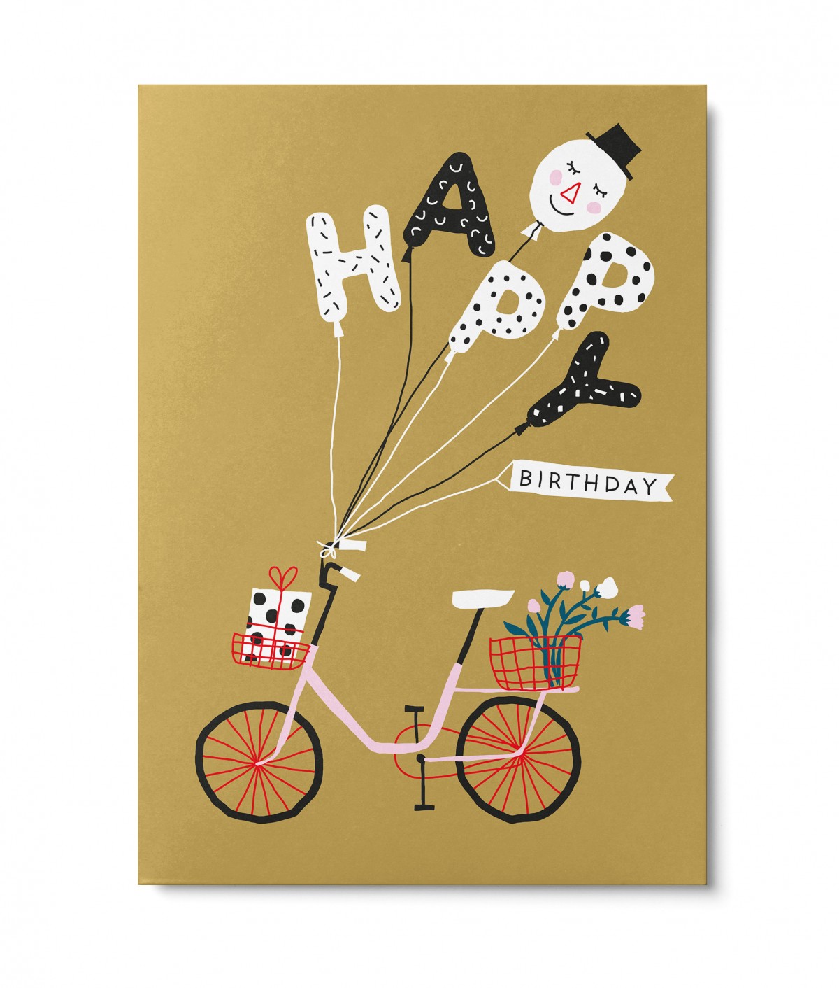UNTER PINIEN – Happy Birthday – Postkarte