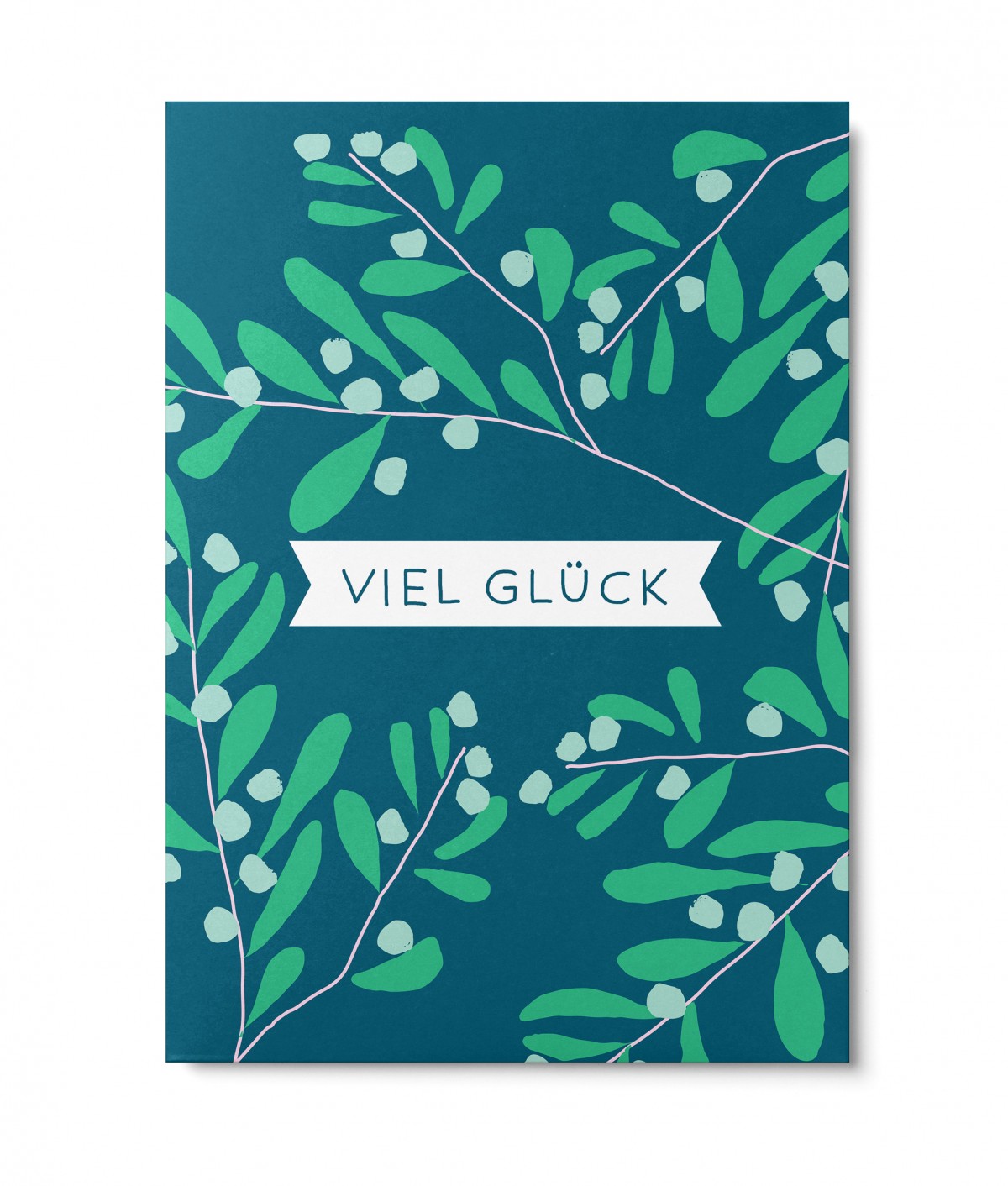 UNTER PINIEN – Viel Glück – Postkarte