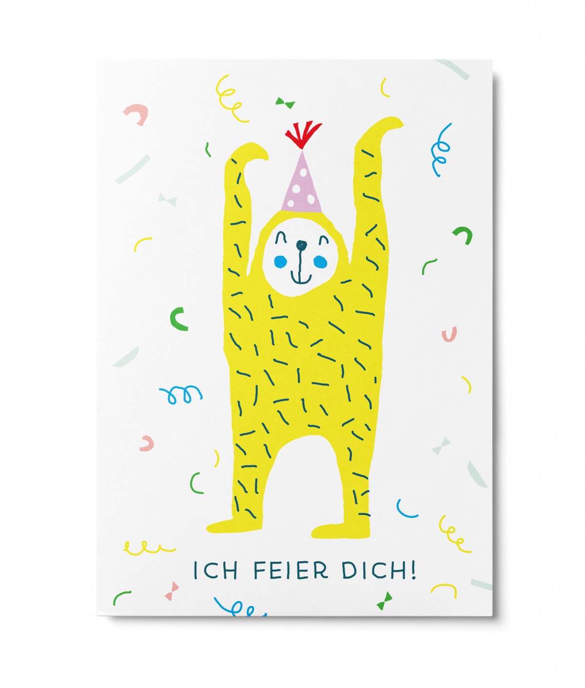 UNTER PINIEN – Faultierparty – Postkarte 