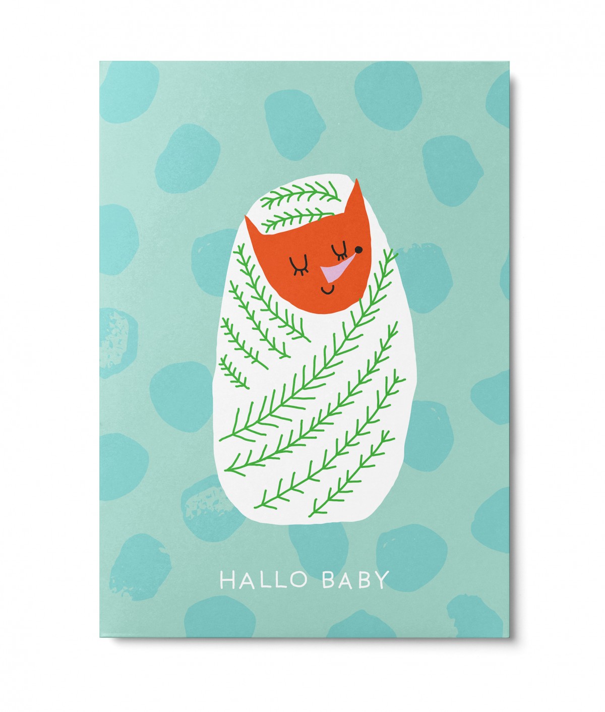 UNTER PINIEN – Hallo Baby – Postkarte
