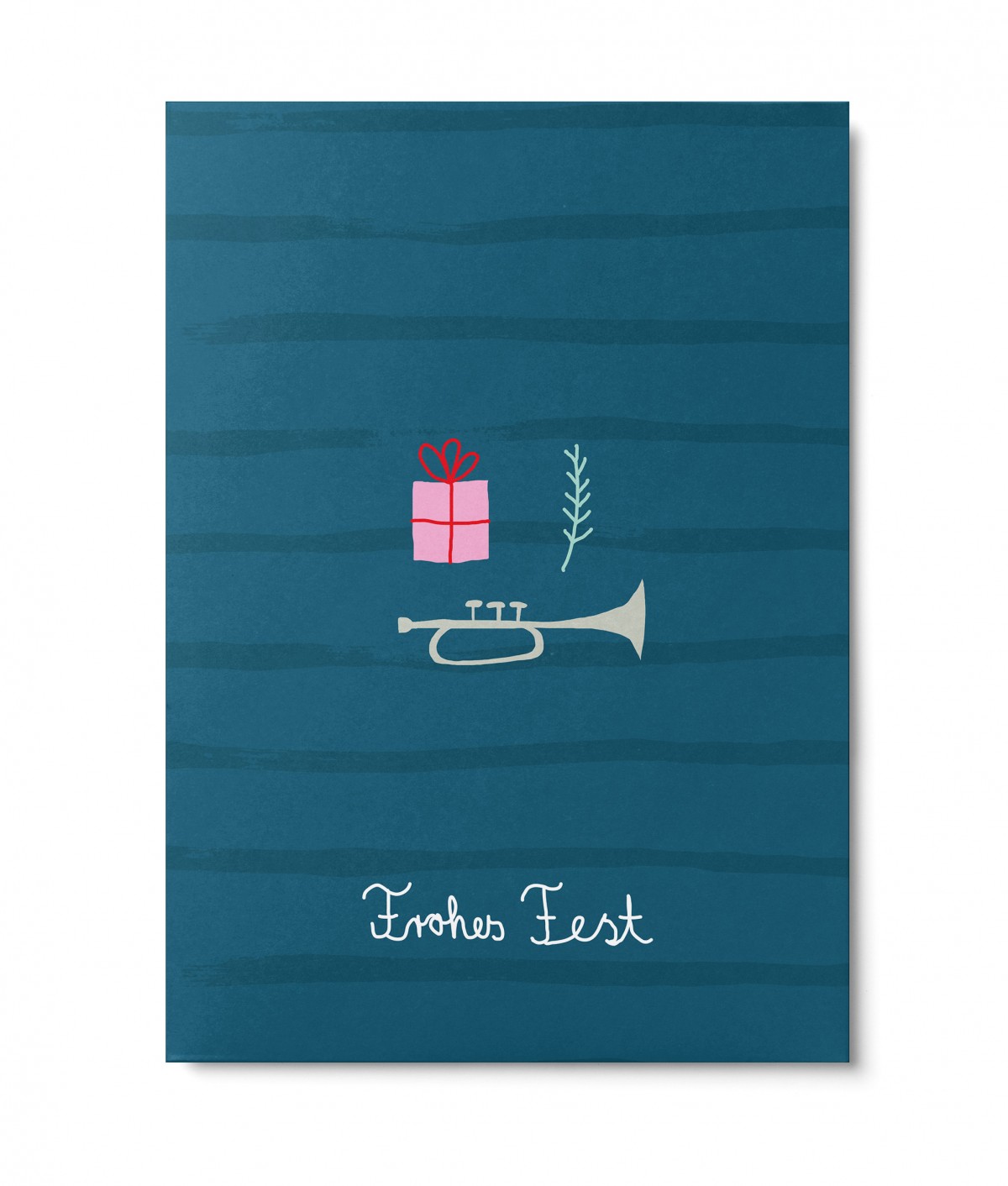 UNTER PINIEN – Frohes Fest – Postkarte