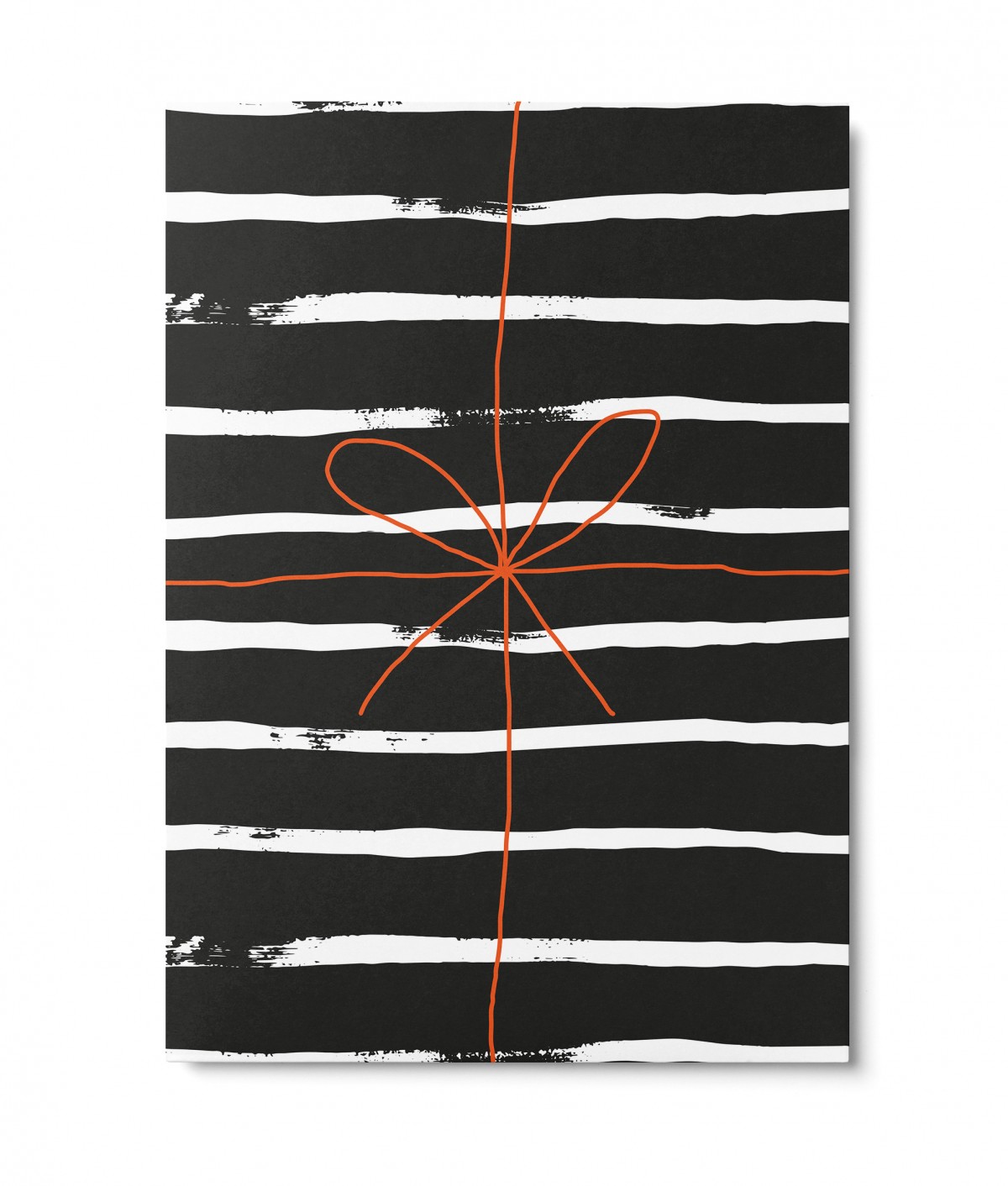 UNTER PINIEN – Geschenk gestreift – Postkarte