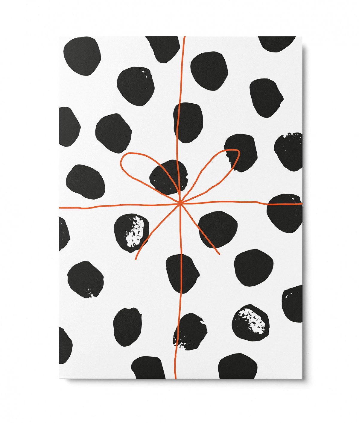 UNTER PINIEN – Geschenk gepunktet – Postkarte