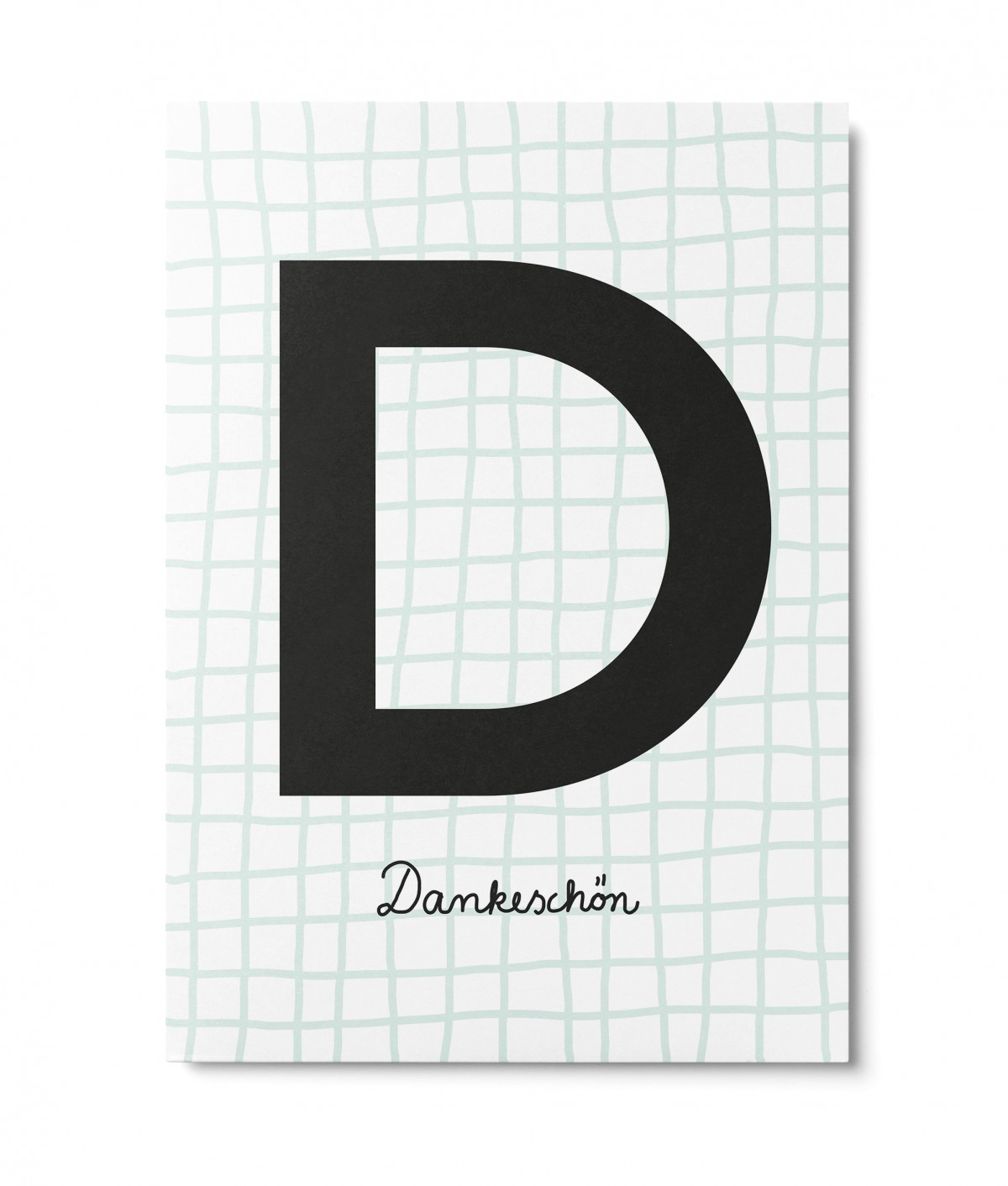 UNTER PINIEN – Dankeschön Waffel – Postkarte