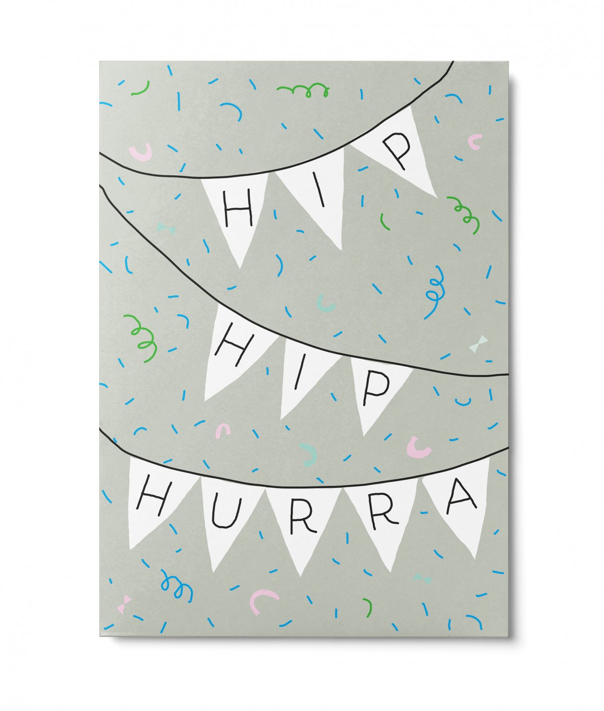 UNTER PINIEN – Wimpel – Postkarte