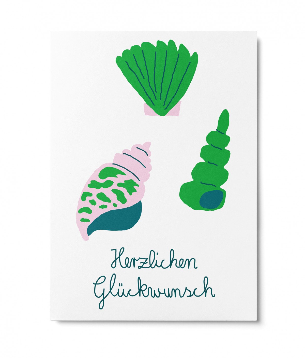 UNTER PINIEN – Strandspaziergang – Postkarte