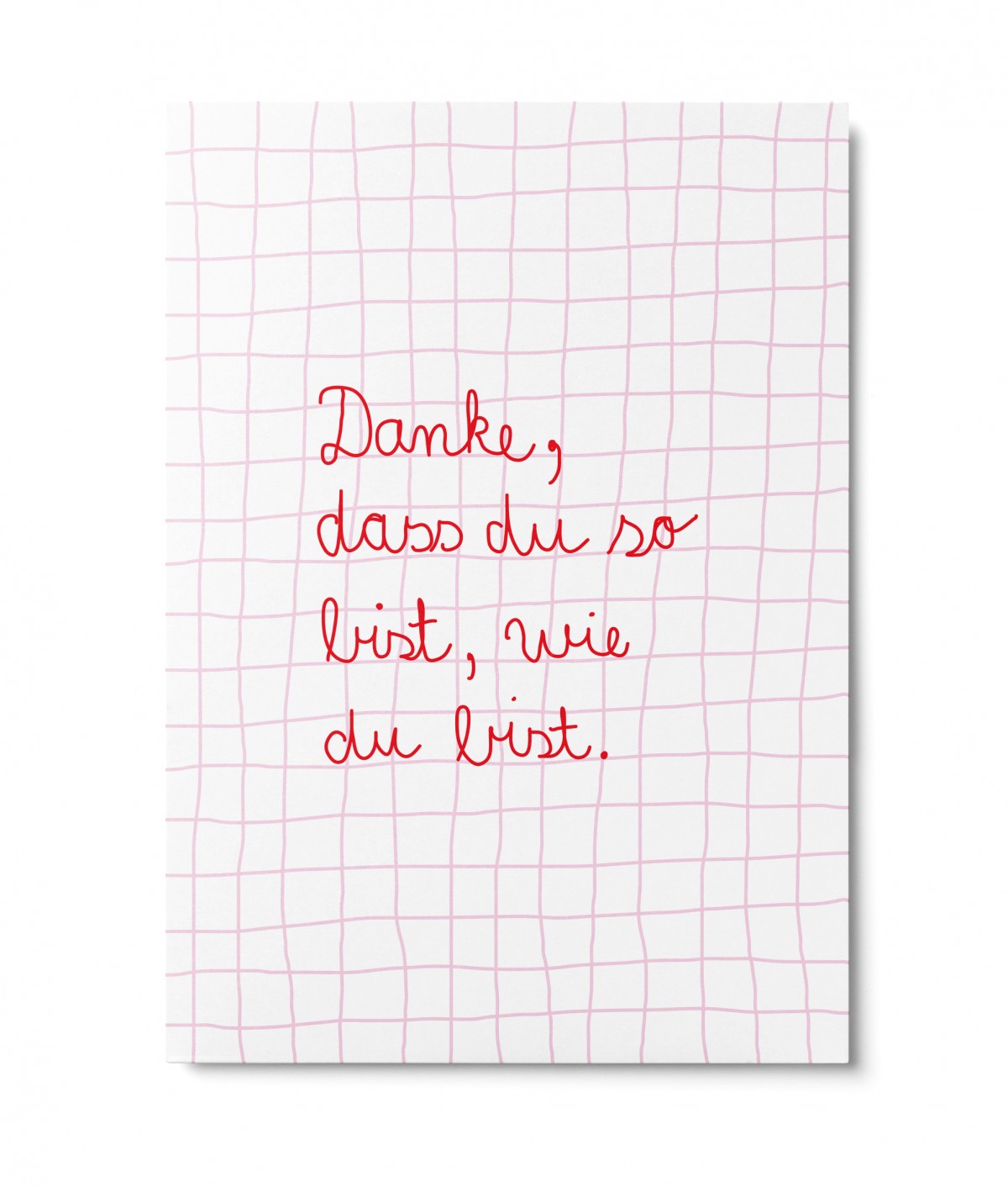UNTER PINIEN – Wie du bist – Postkarte