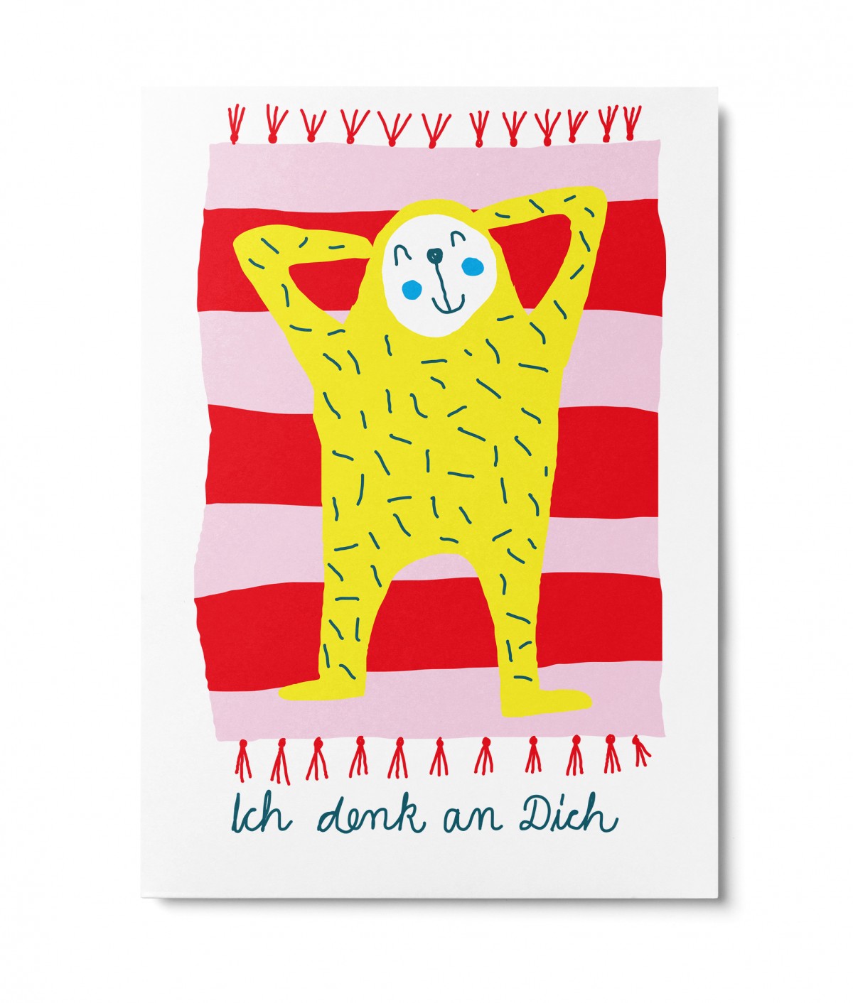 UNTER PINIEN – Ich denk an Dich – Postkarte