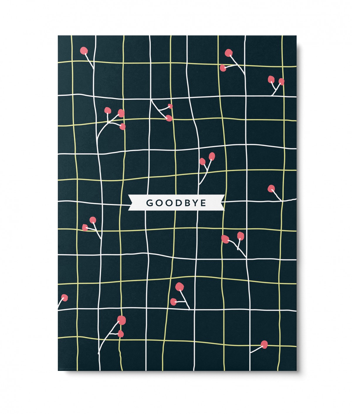 UNTER PINIEN – Goodbye – Postkarte