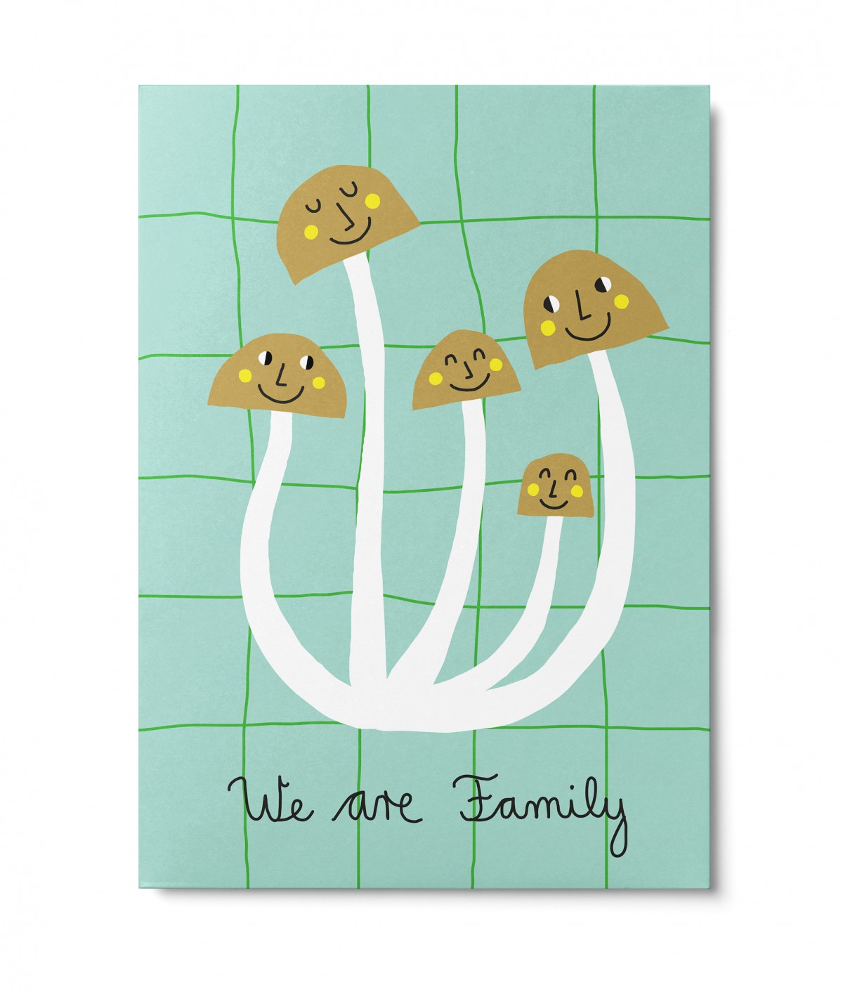 UNTER PINIEN – We are Family – Postkarte