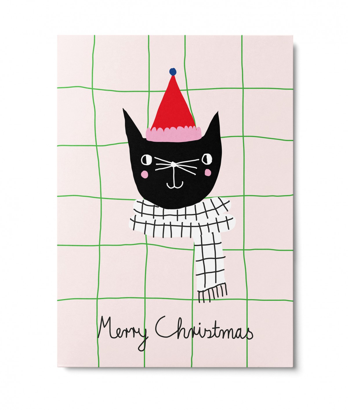 UNTER PINIEN – Christmas Cat – Postkarte