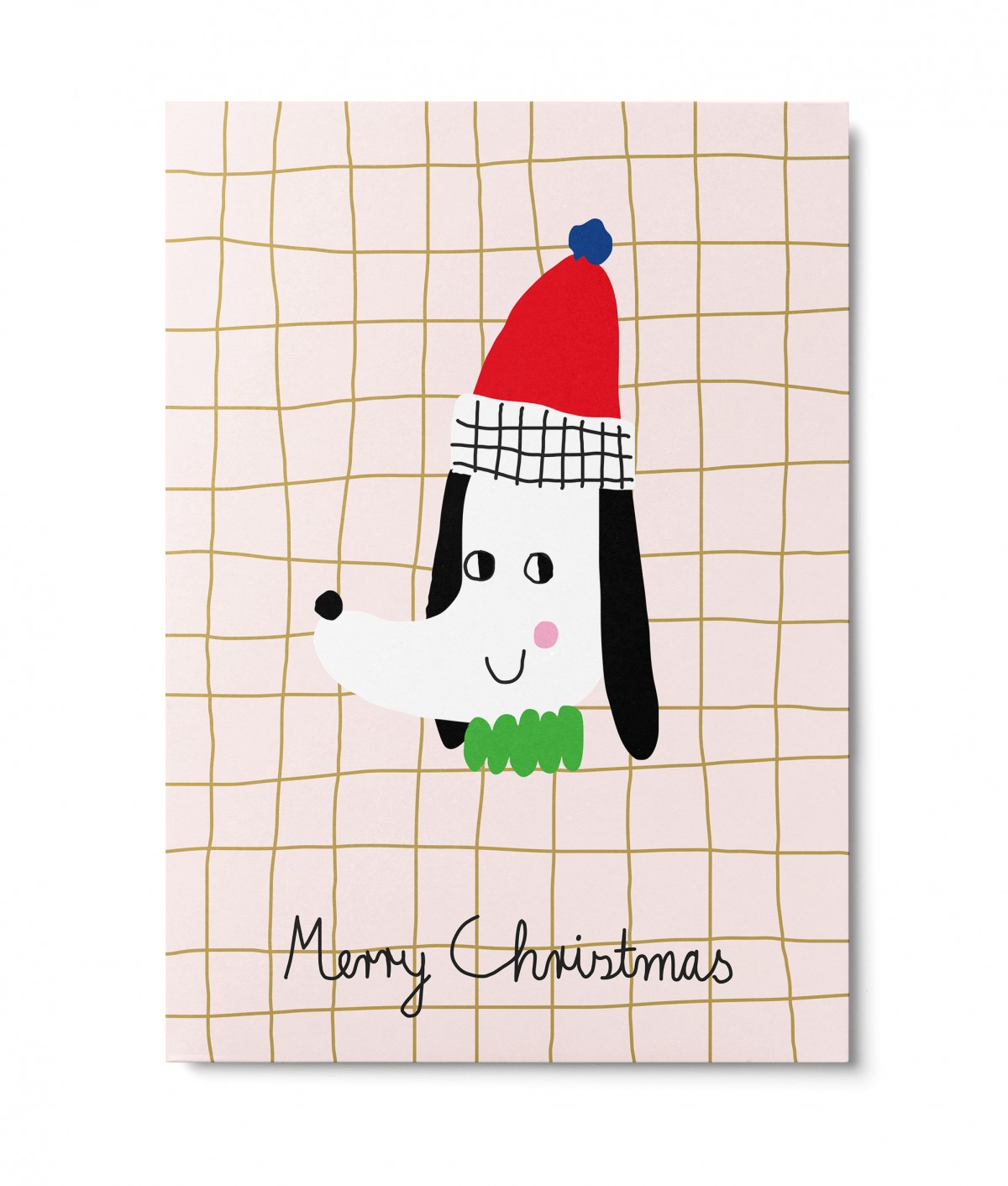 UNTER PINIEN – Christmas Dog – Postkarte
