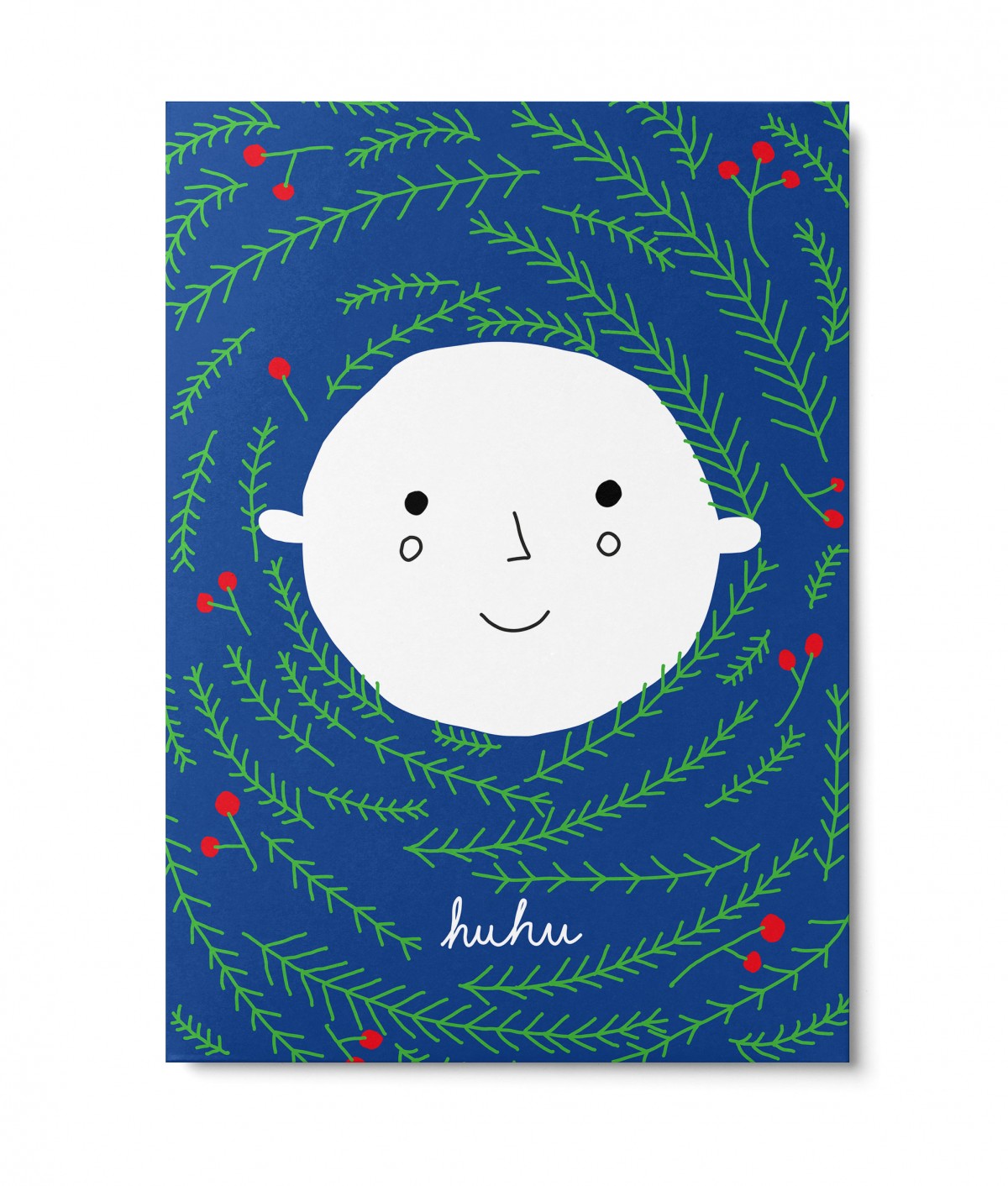 UNTER PINIEN – huhu – Postkarte