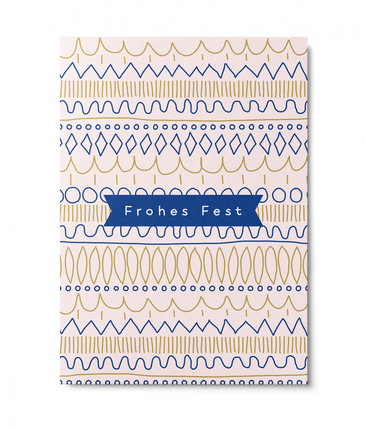 UNTER PINIEN – schmuckes Fest – Postkarte