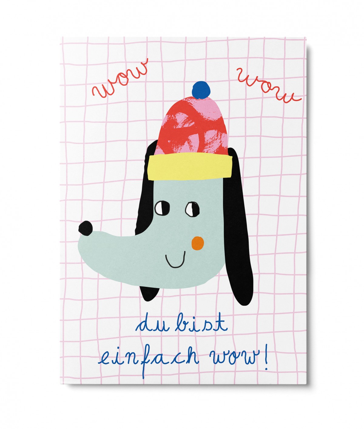 UNTER PINIEN – du bist wow! – Postkarte