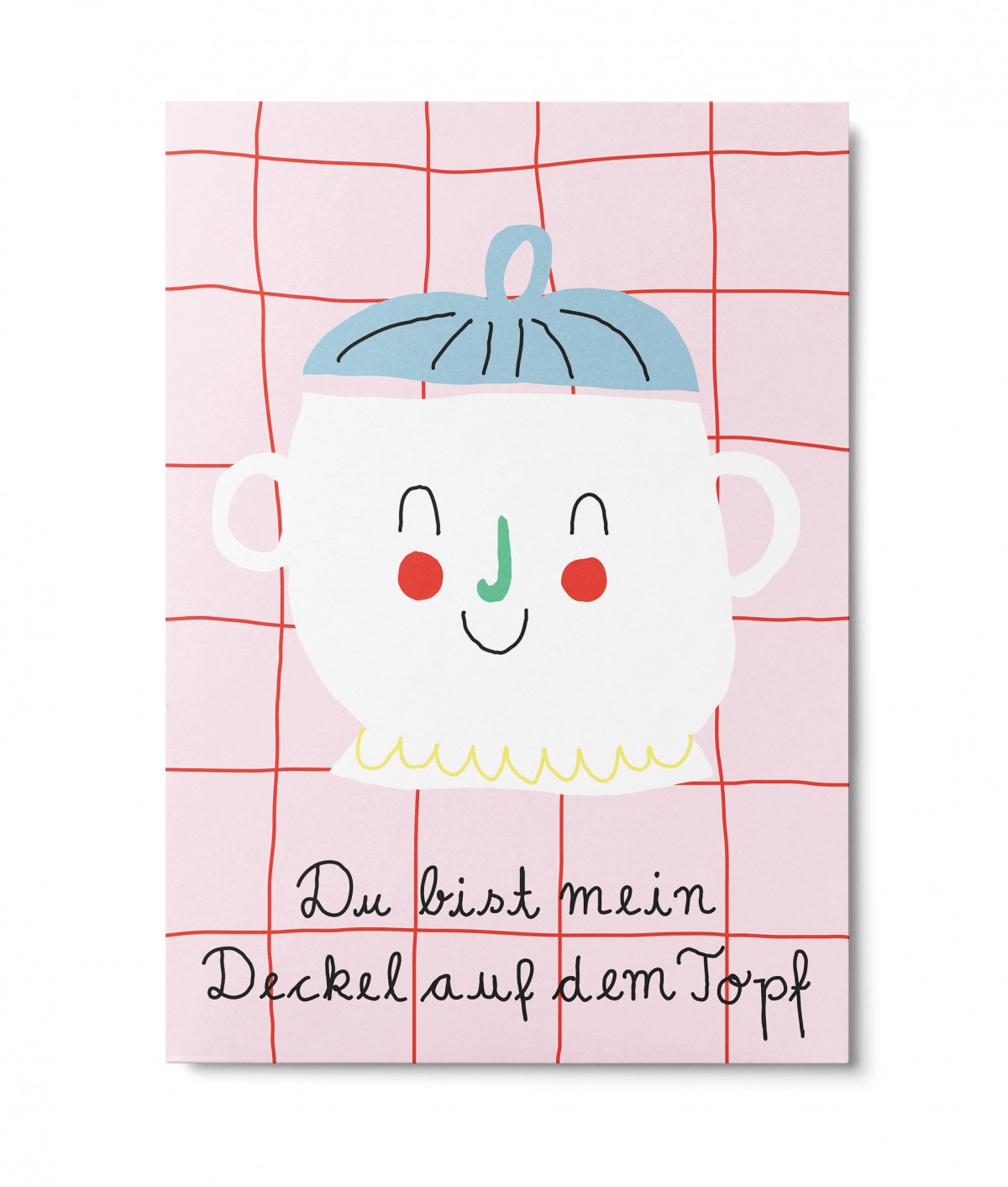 UNTER PINIEN – du bist mein Deckel – Postkarte