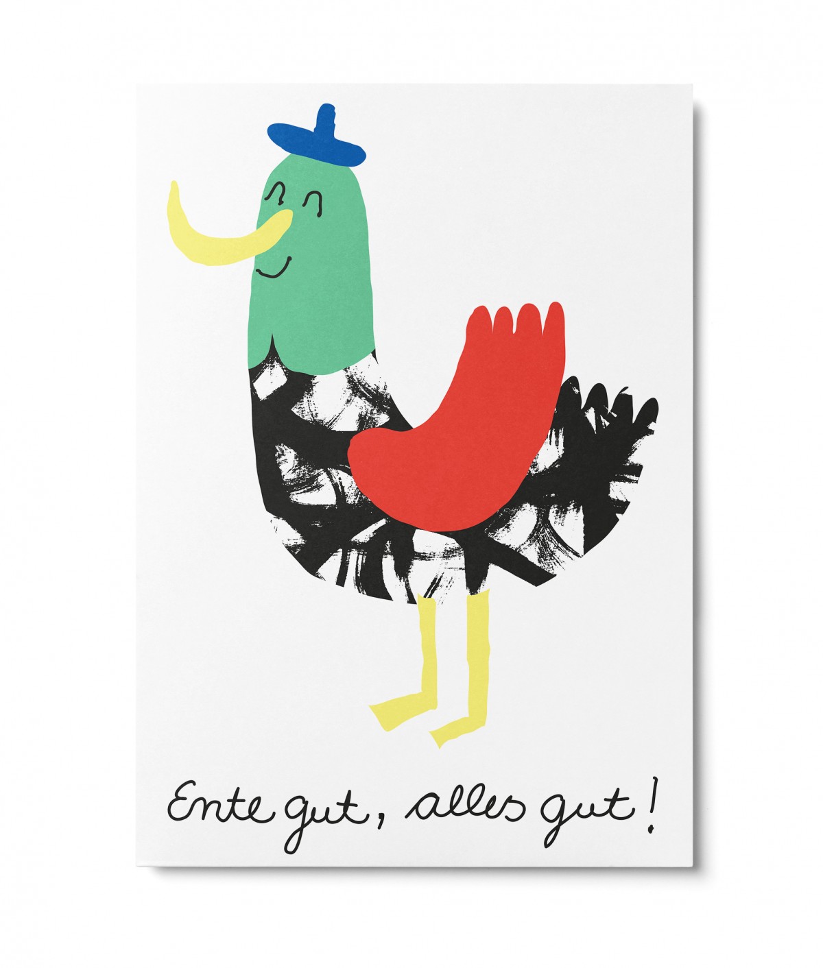 UNTER PINIEN – Ente gut, alles gut! – Postkarte